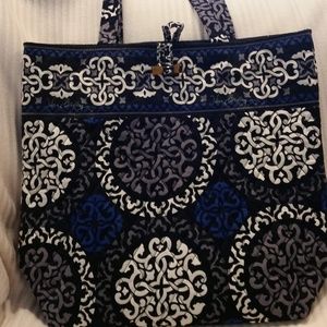 Vera Bradley Canterberry Cobalt Tote